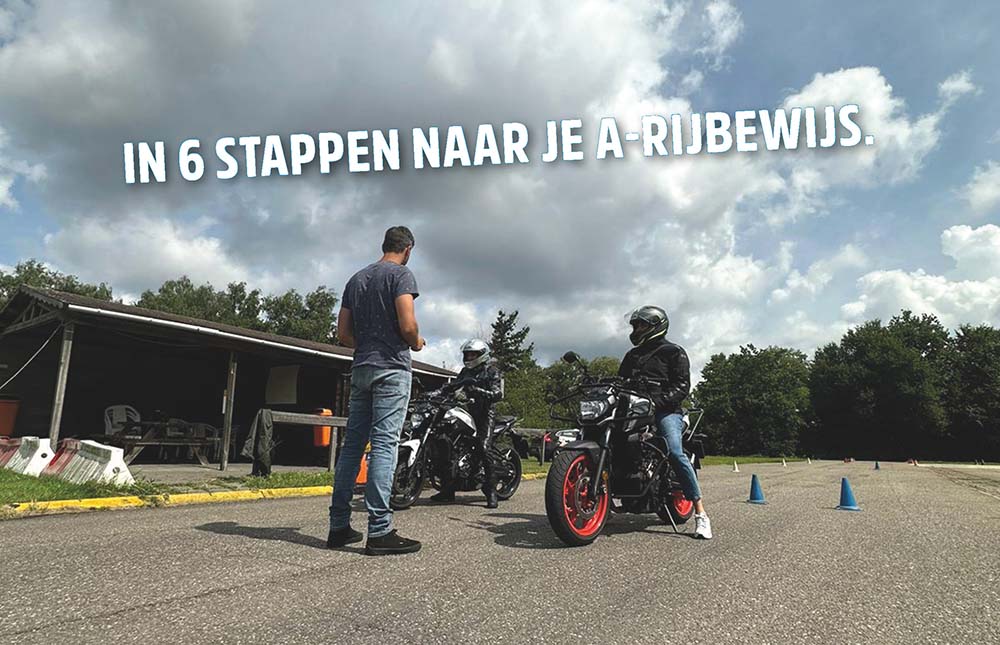 Stappen om je motorrijbewijs te halen