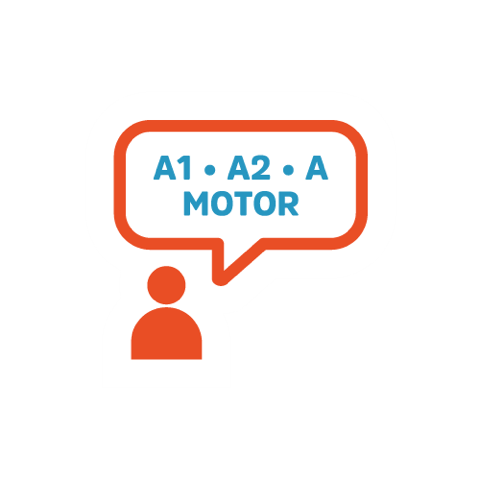 Adviesles motor A1 rijbewijs, A2 rijbewijs en A rijbewijs