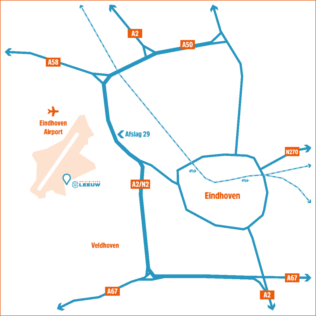 Adresgegevens LEEUW opleidingen: Park Forum 1362, 5627 HM Eindhoven